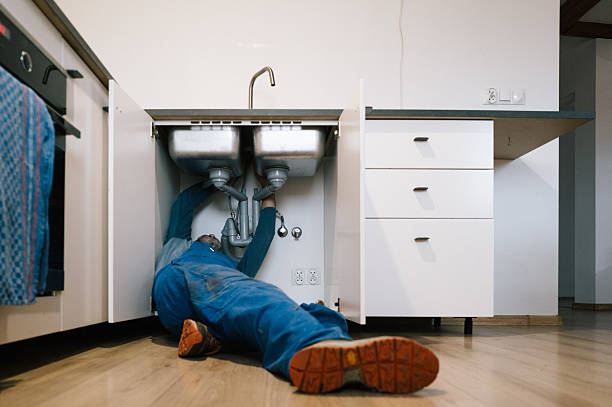 Professional Drain Cleaning technician working in Mount Vernon, WA